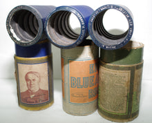Thomas Edison Blue Amberol 4 minute cylinder record