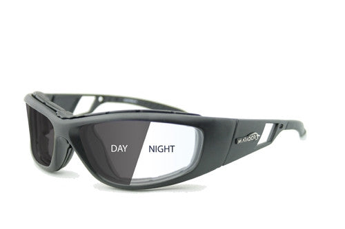 Matador Leon - Photochromatic, Clear to Grey light adjusting lens, Matte Black frame.