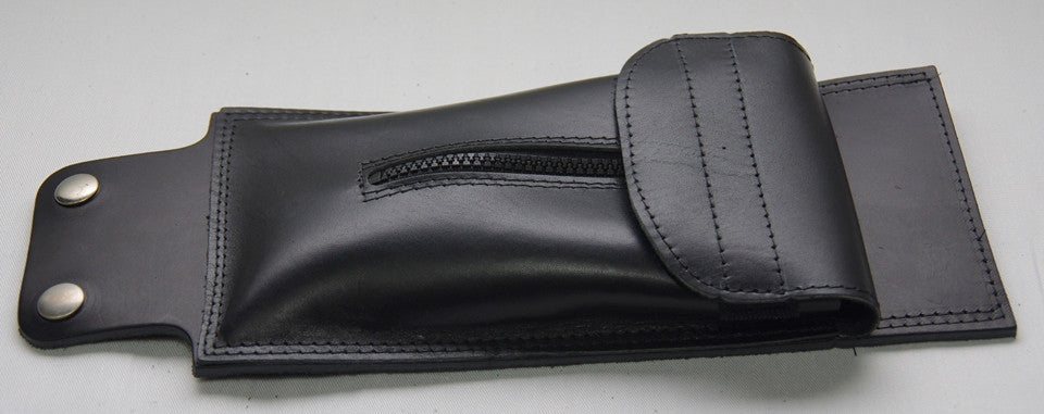 Tank pouch with zip front