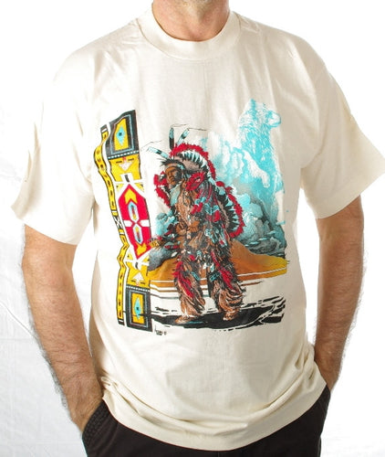 Fancy Dancer #420. These are top quality tee-shirts made in the United States of America.