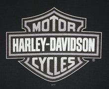 Harley-Davidson Black Bar & Shield Scoop neck Womens Tee-shirt