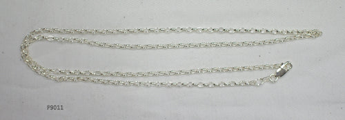925 Sterling Silver chain for pendants with Parrot clasp, Made in Australia.