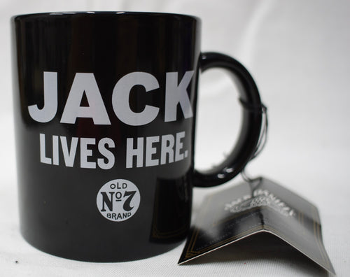 Jack Lives Here, old #7, 10 OZ Coffee mug.