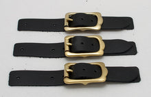 Brass buckles with Leather or Suede straps
