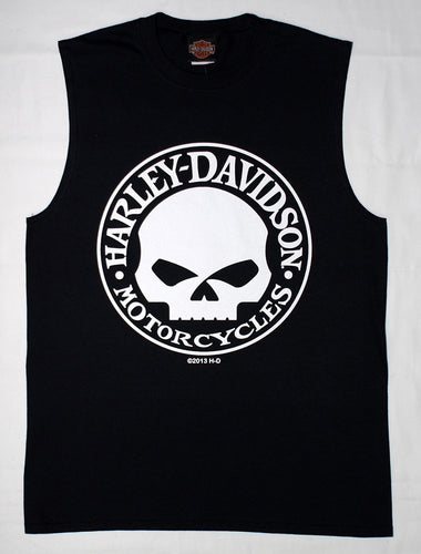 H-D  Willie G Sleeveless Tee-shirt, Exclusive to Gypsy Leather.