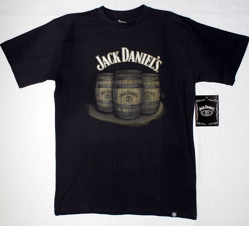 Jack Daniel's   Barrel's Black Tee-shirt