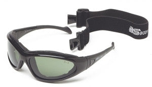 Body Specs.BSG-3, Anti fog, Smoke,Clear and Rust Lenses, Gloss black frame