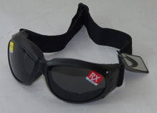 Goggles Padded lining - Anti-fog Smoke, Amber or Clear lens.