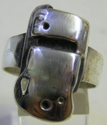 Sterling silver (925) mens Ned Kelly ring #PE