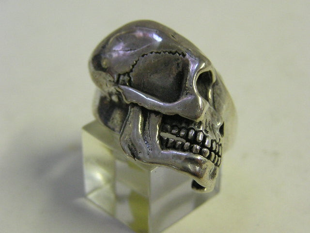Sterling silver (925) mens Skull ring. #507