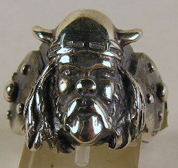 Sterling silver (925) mens Viking ring #1122