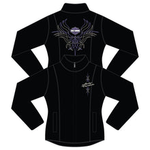 Harley-Davidson® Purple Pinstripe Eagle, Womens Polar Fleece