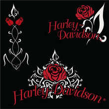 Harley-Davidson Rose Vine, Womens Polar Fleece