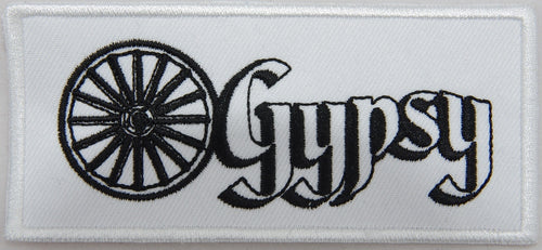 Gypsy 100mm wide embroided patch.