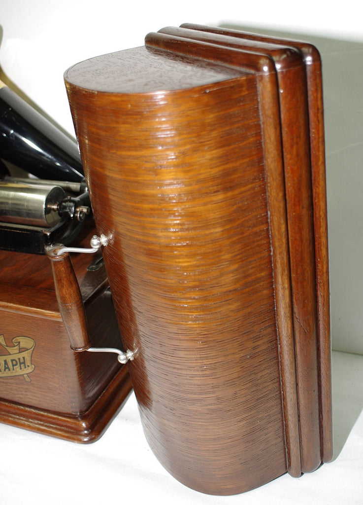 Edison model B Home cylinder phonograph 2/4 minute 1905 – Gypsy Leather ...