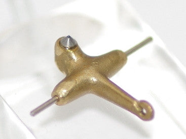 Replacement bar and diamond stylus for Edison Amberol and Model B reproducer.
