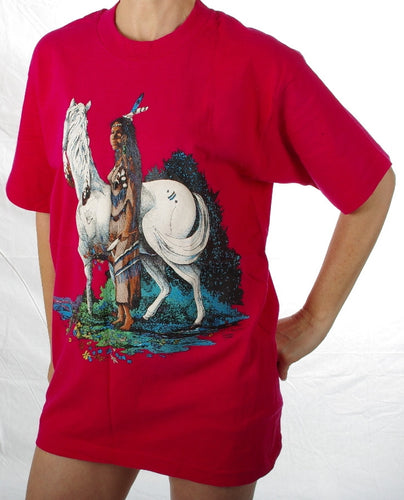 Maiden and Mare #450. These are top quality tee-shirts made in United States of America.