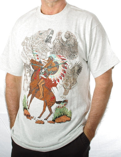 War Chief #230. These are top quality tee-shirts made in United States of America.