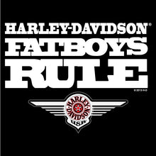 Harley-Davidson Fatboys Rule  Longsleeve with custom matching sleeves