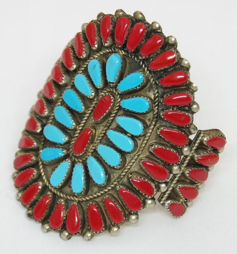 American Indian Jewellery, Ladies Bracelet, Navajo 925 sterling silver.