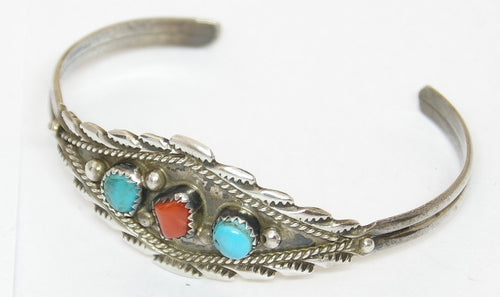 American Indian Jewellery, Ladies Bracelet, Navajo 925 sterling silver and turquoise