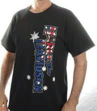 H-D Australian flag, vertical. Tee-Shirt