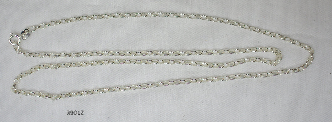 925 Sterling Silver chain for pendants with ring clasp, Made in Australia.