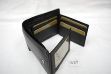 Mens leather wallet RFID #1539